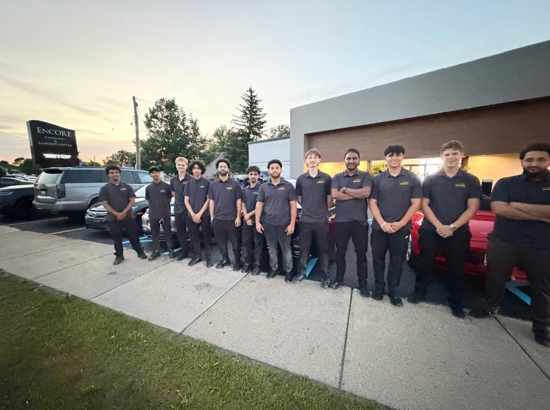 Acropolis valet team ready to greet guests